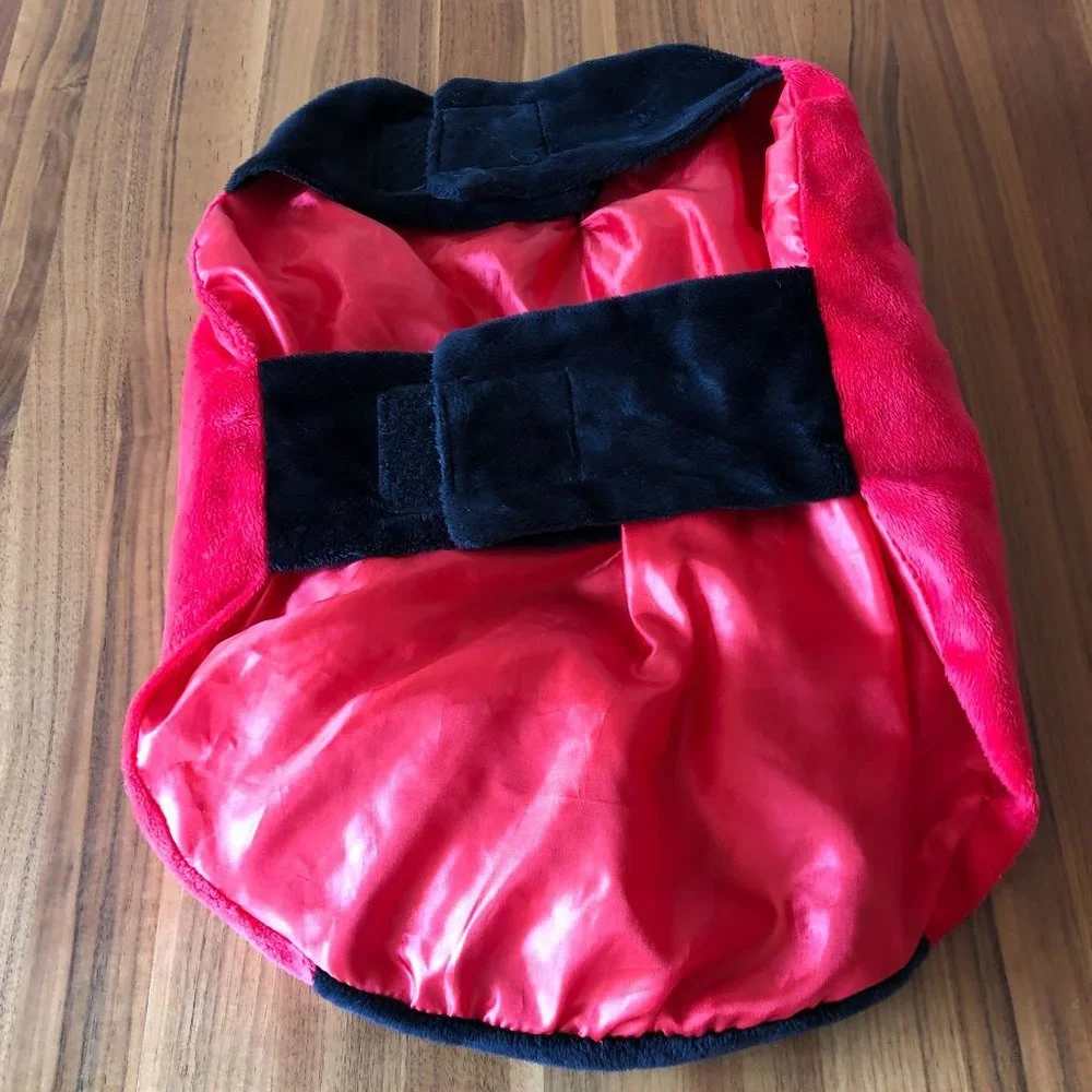 Target‎ Ladybug Dog Costume Size Large 18 inch Halloween 2 Piece Lady Bug Red